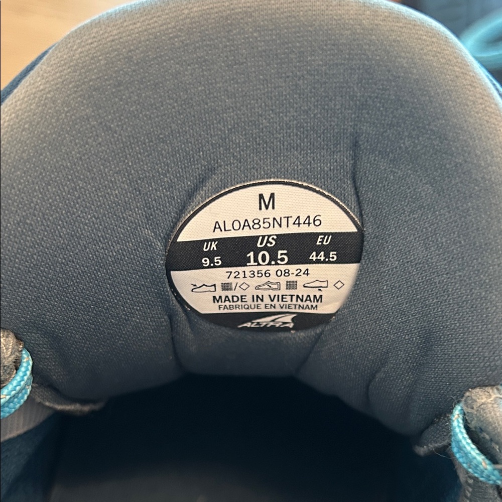 Altra Experience Form Running Shoe - Navy/Light Blue - Picture 8 of 9